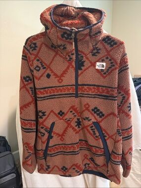 The North Face Men’s Aztec Sherpa Pullover Hoodie